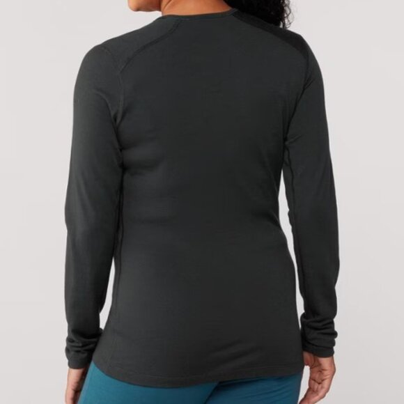 Icebreaker merino‎ wool black long sleeve L large - Picture 4 of 4